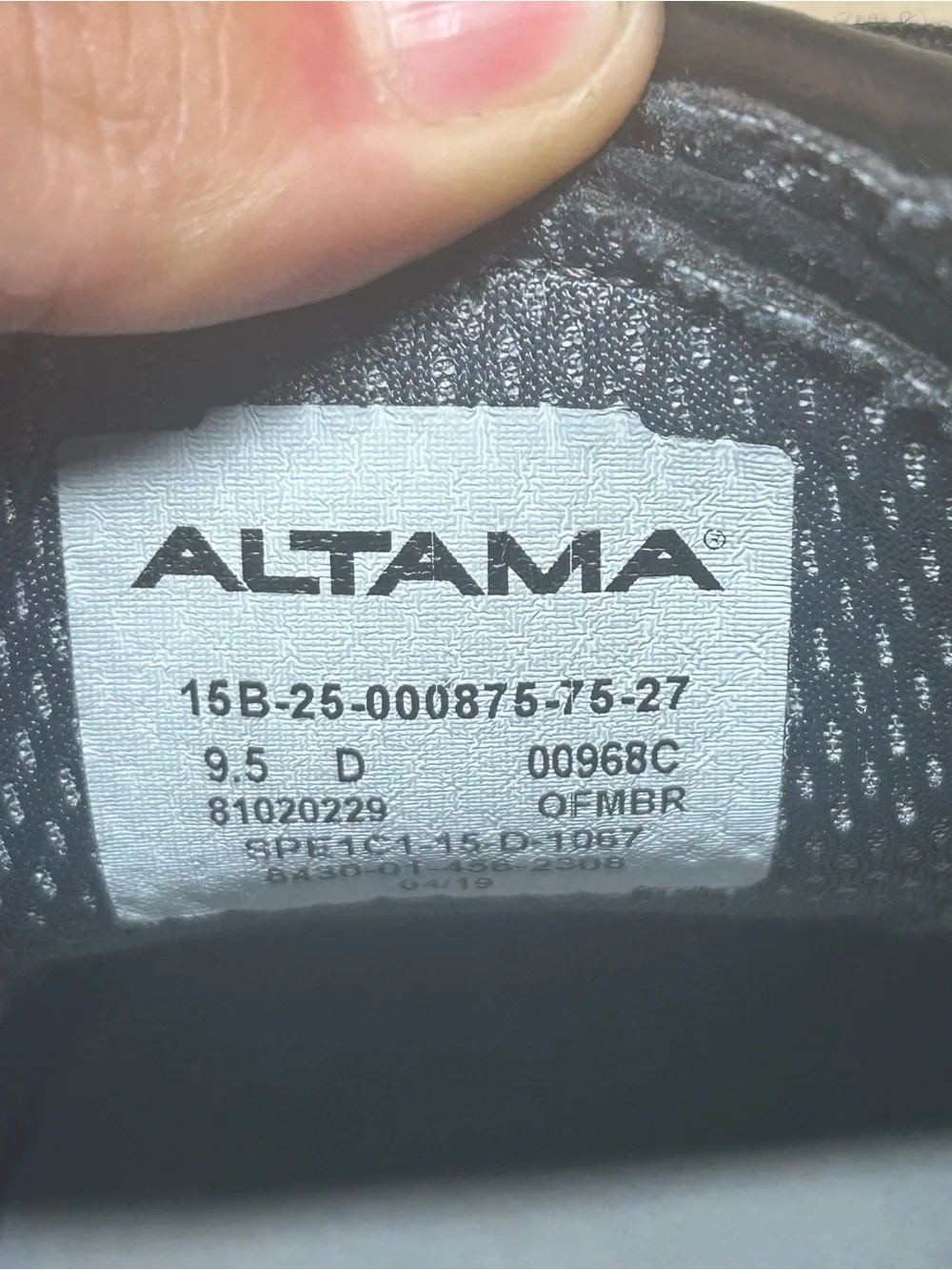 Altama Oxford Dress Shoes Mens Size 9.5D Black Leather Military Police Uniform
